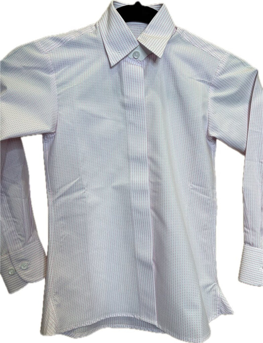 PINK PIN DOT ELLIE MAY SHIRT