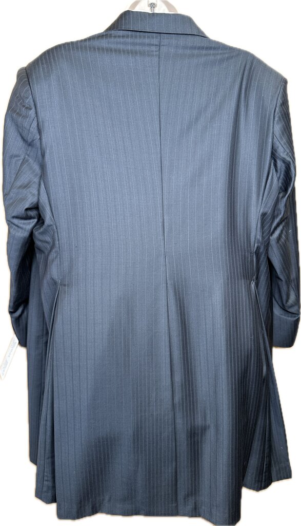 CHARCOAL GRAY TONE ON TONE STRIPE DAY SUIT