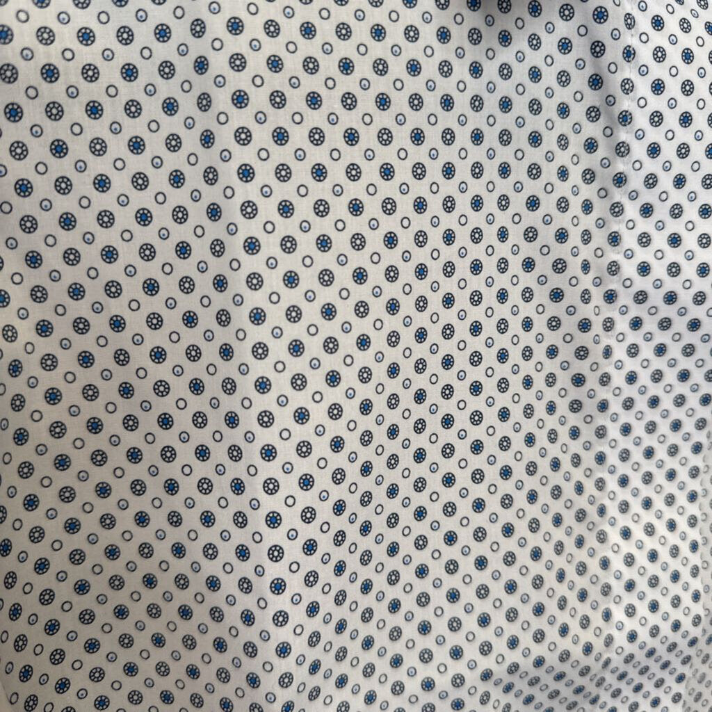 BLUE CIRCLES BETTY BERDINE SHIRT