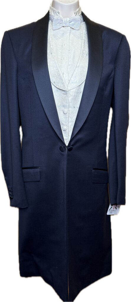 NAVY SHEEN DEREGNAUCOURT FORMAL