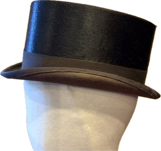 BROWN TOP HAT 6 5/8