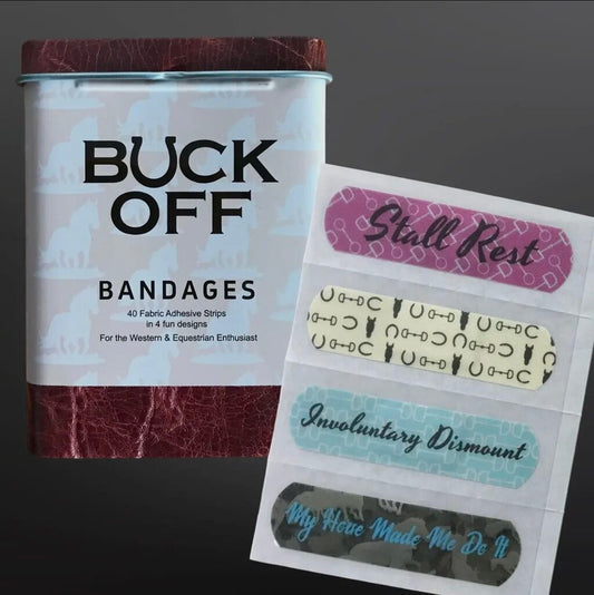 "BUCK OFF" BANDAIDS