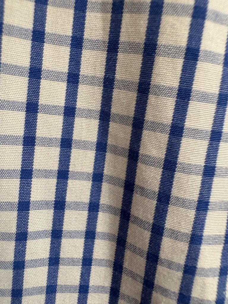 BLUE CHECK SCINTILLA SHIRT
