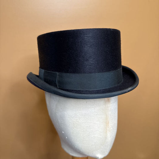 NAVY TOP HAT 6 5/8 LECHEVAL