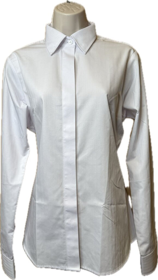 WHITE PATTERN BETTY BERDINE SHIRT
