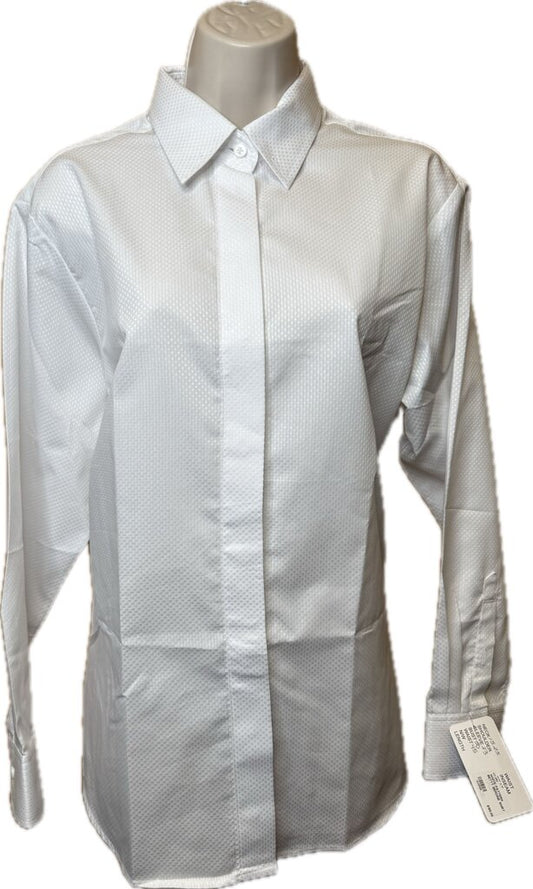 WHITE PATTERN BETTY BERDINE SHIRT
