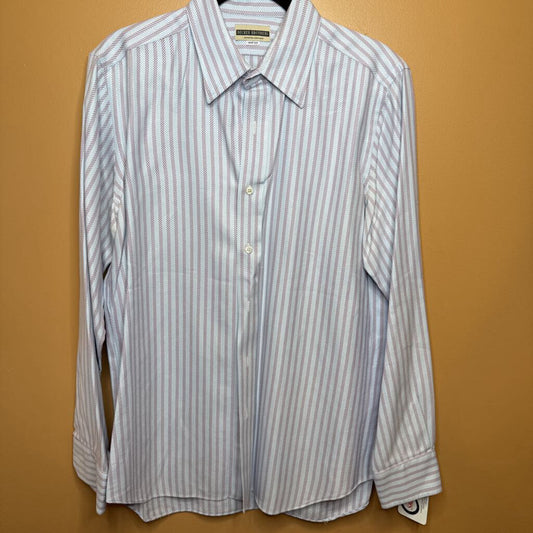 PINK AND BLUE HERRINGBONE BBROS SHIRT