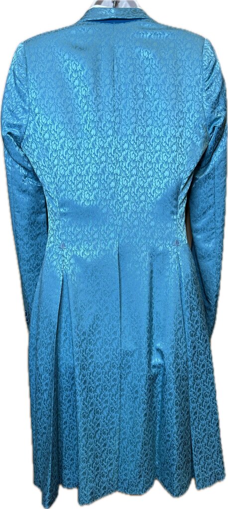 TEAL PATTERN FRIERSONS COAT