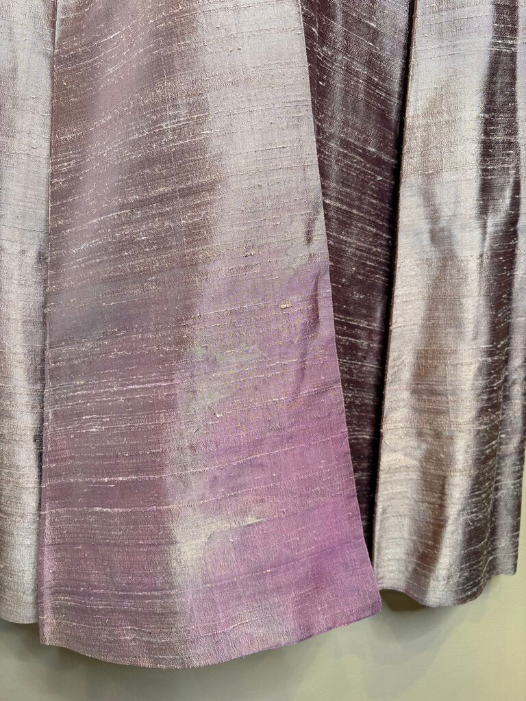 BRONZE DUPIONI SILK DEREGNAUCOURT DAY COAT