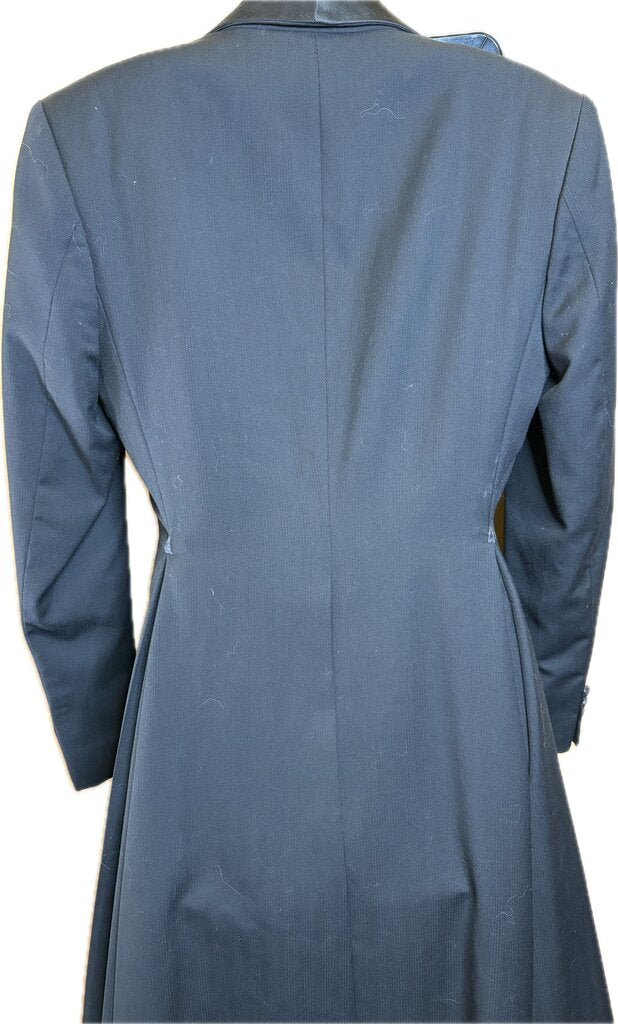 BLACK TONE ON TONE STRIPE MARSHA DEARRIAGA FORMAL