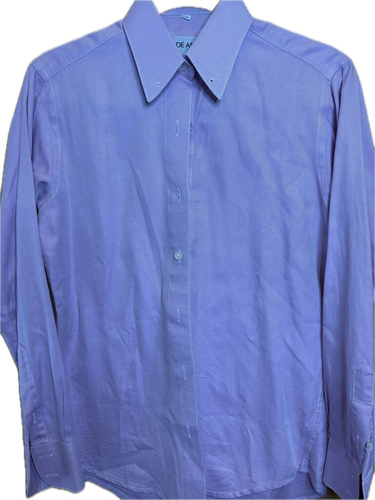 PINK STRIPE MARSHA DEARRIAGA SHIRT