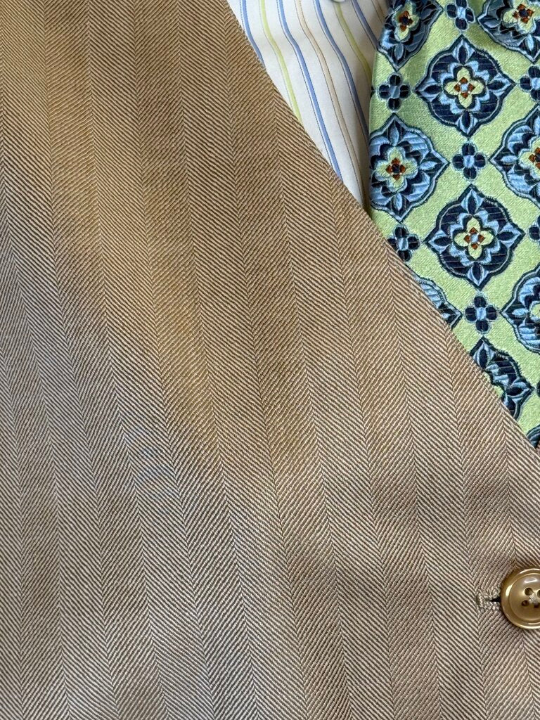 CAMEL HERRINGBONE BBRO'S VEST