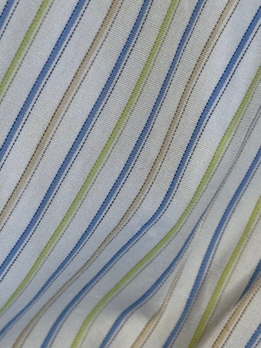 BLUE, GREEN AND TAN STRIPE BBRO'S SHIRT