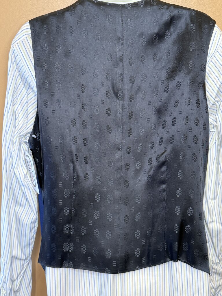 NAVY HERRINGBONE BBRO'S VEST