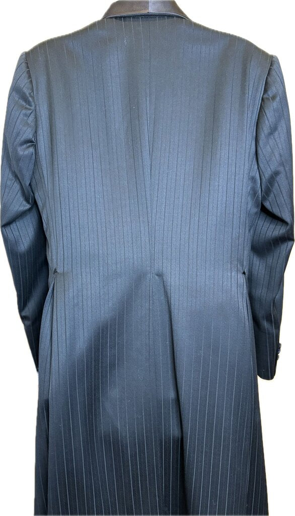 BLACK WITH SHEEN STRIPE BETTY BERDINE FORMAL