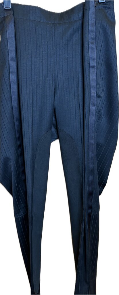 BLACK WITH SHEEN STRIPE BETTY BERDINE FORMAL