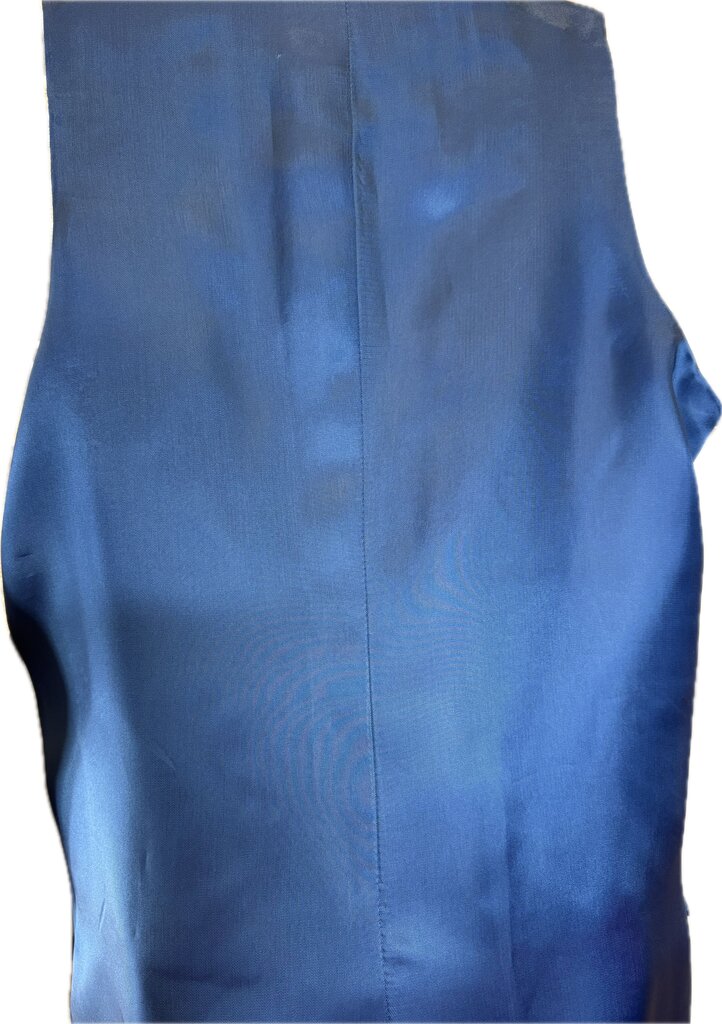 BRAND NEW ROYAL BLUE PAISLEY BETTEY BERDINE VEST