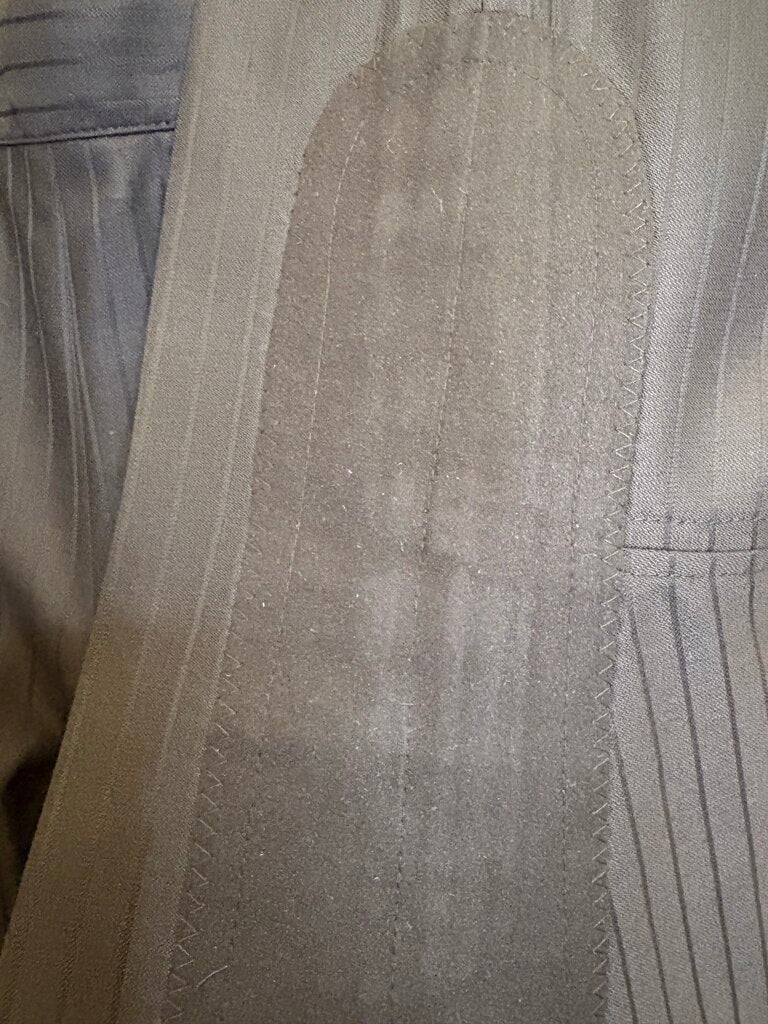 BRAND-NEW BLACK PINSTRIPE BETTY BERDINE FORMAL