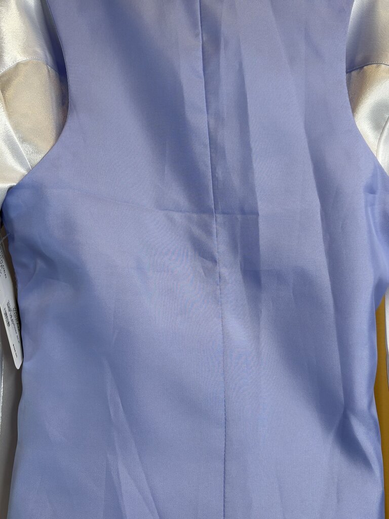 PURPLE DUPIONI SILK BRB VEST