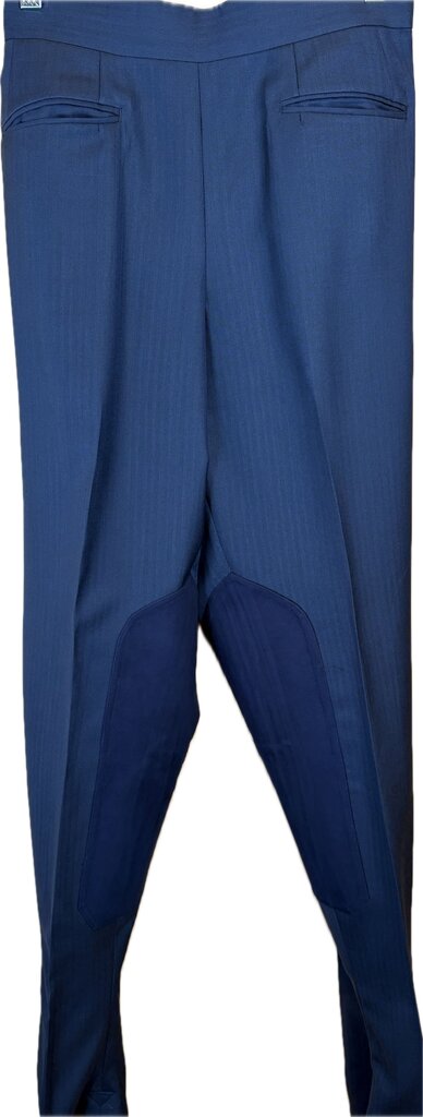 NAVY HERRINGBONE LE CHEVAL SUIT