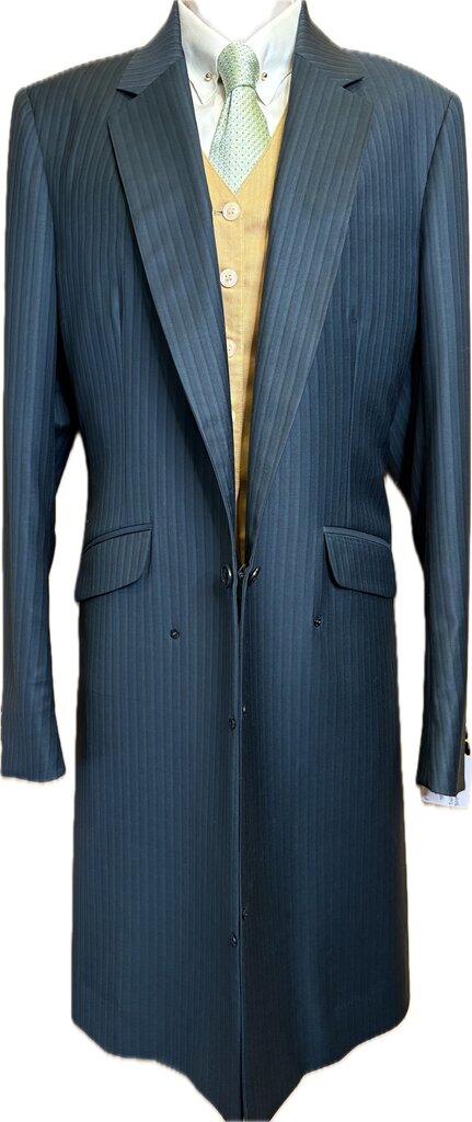 GREEN WITH BLACK STRIPE FRIERSON DAY SUIT