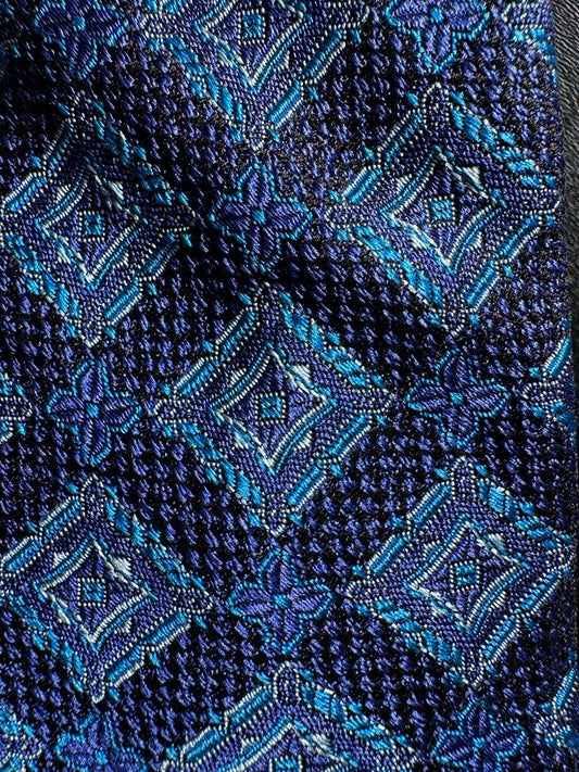 BLUE PATTERN TIE