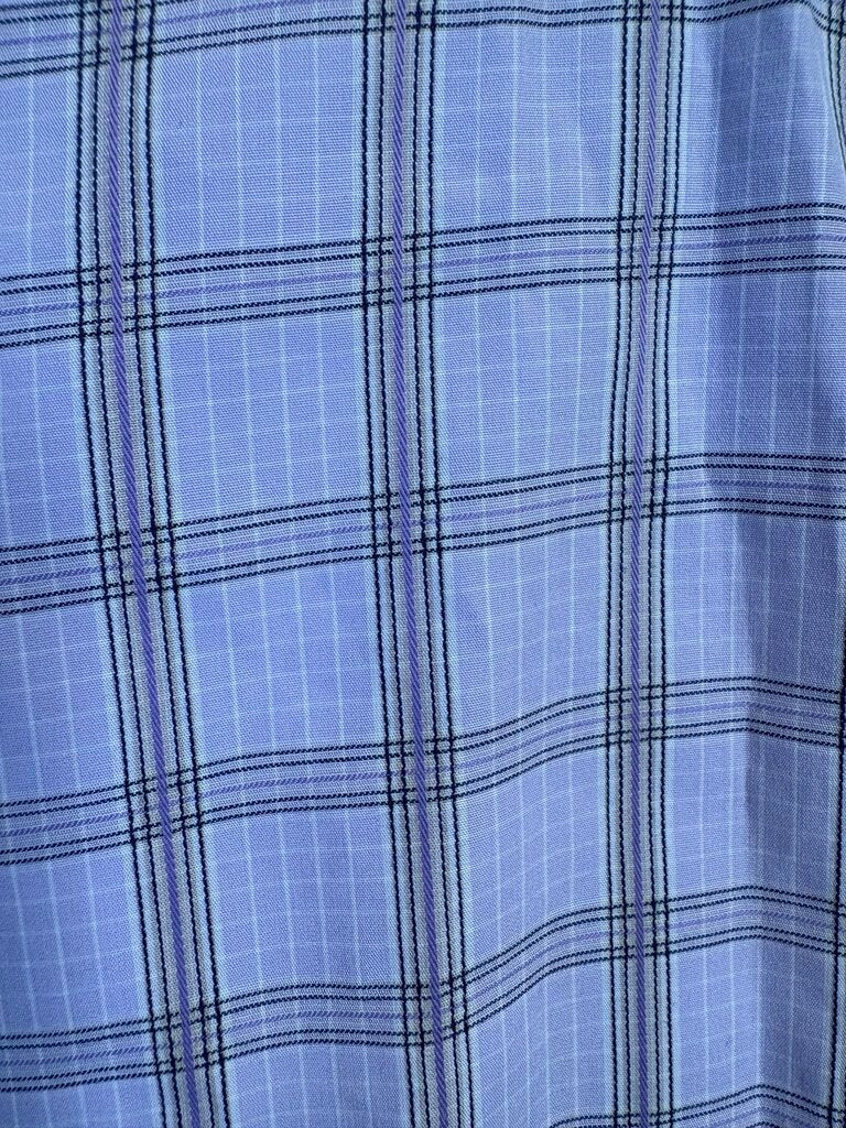 PURPLE WINDOW PANE BECKER BROS SHIRT