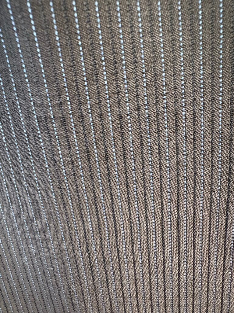 BROWN PINSTRIPE BETTY BERDINE DAY SUIT