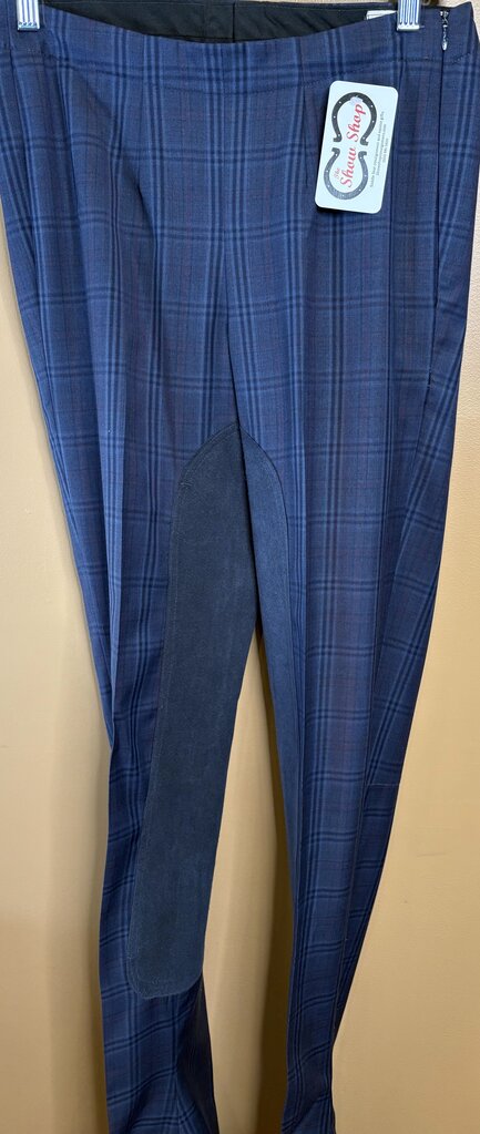 NAVY WINDOWPANE CM JODS