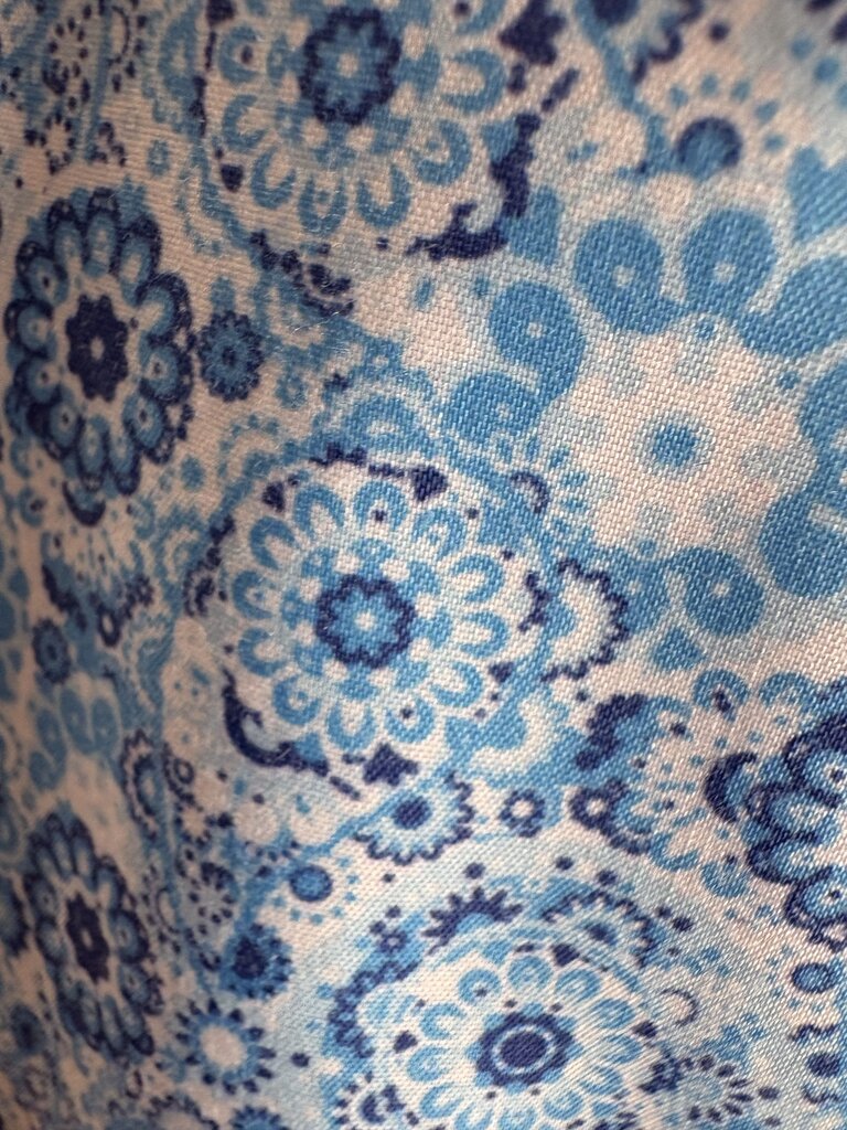 BLUE FLOWER BETTY BERDINE SHIRT