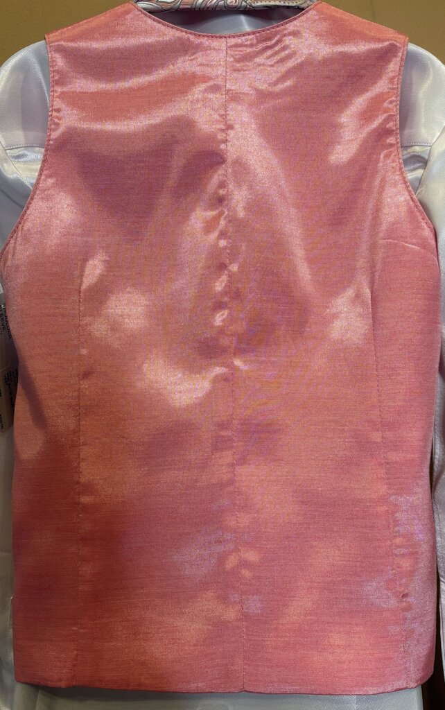 PINK SATIN ELLIE MAY VEST