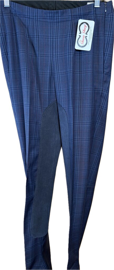 BLUE AND MAROON PLAID FRIERSON JODS