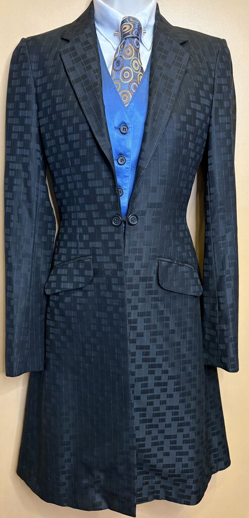 BLACK RECTANGLE PATTERN BBRO'S DAY SUIT