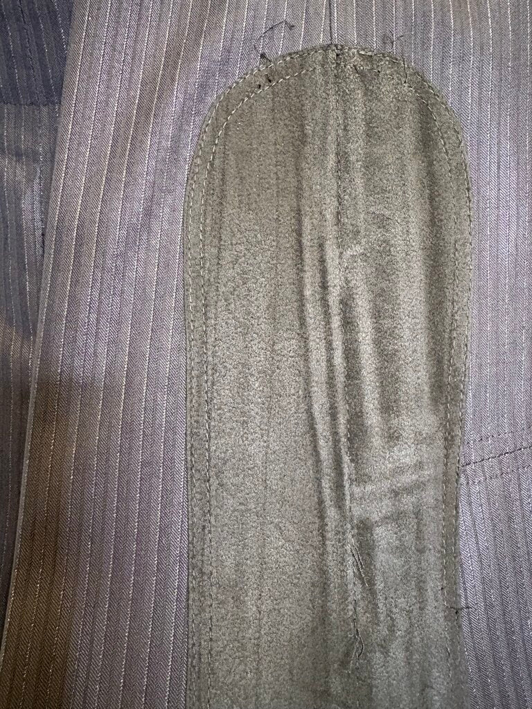 BLACK WITH METALLIC THREAD FORMAL DEREGNAUCOURT SUIT