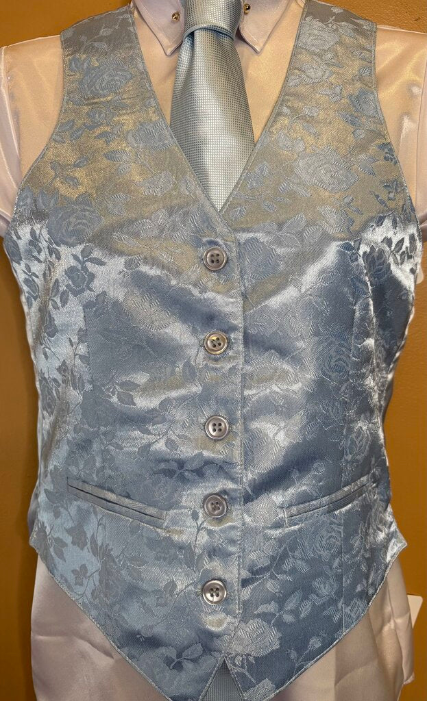 BB BLUE ROSES VEST