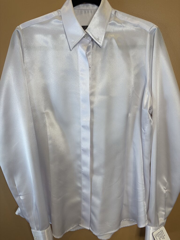 EM WHITE SATIN SHIRT