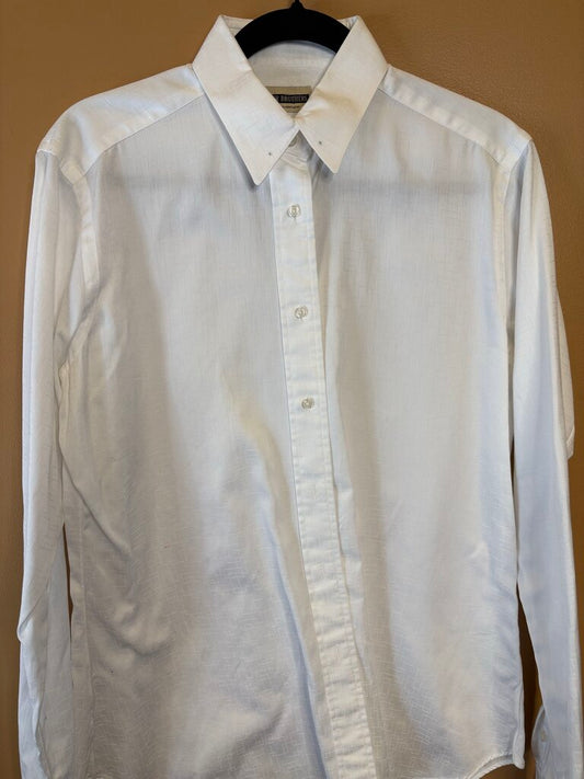 BBRO WHITE PATTERN SHIRT