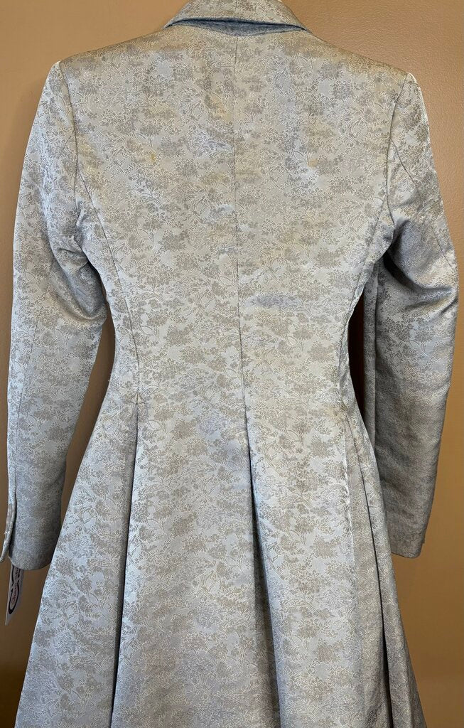 TAUPE FLOWER PATTERN BBROS DAY COAT