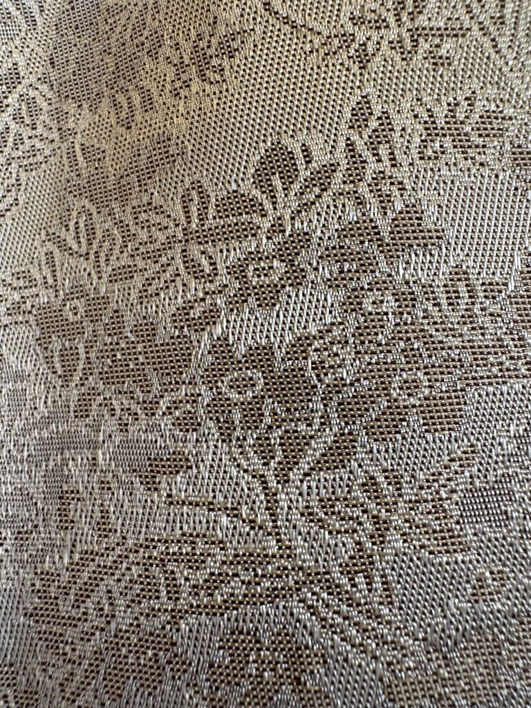 TAUPE FLOWER PATTERN BBROS DAY COAT