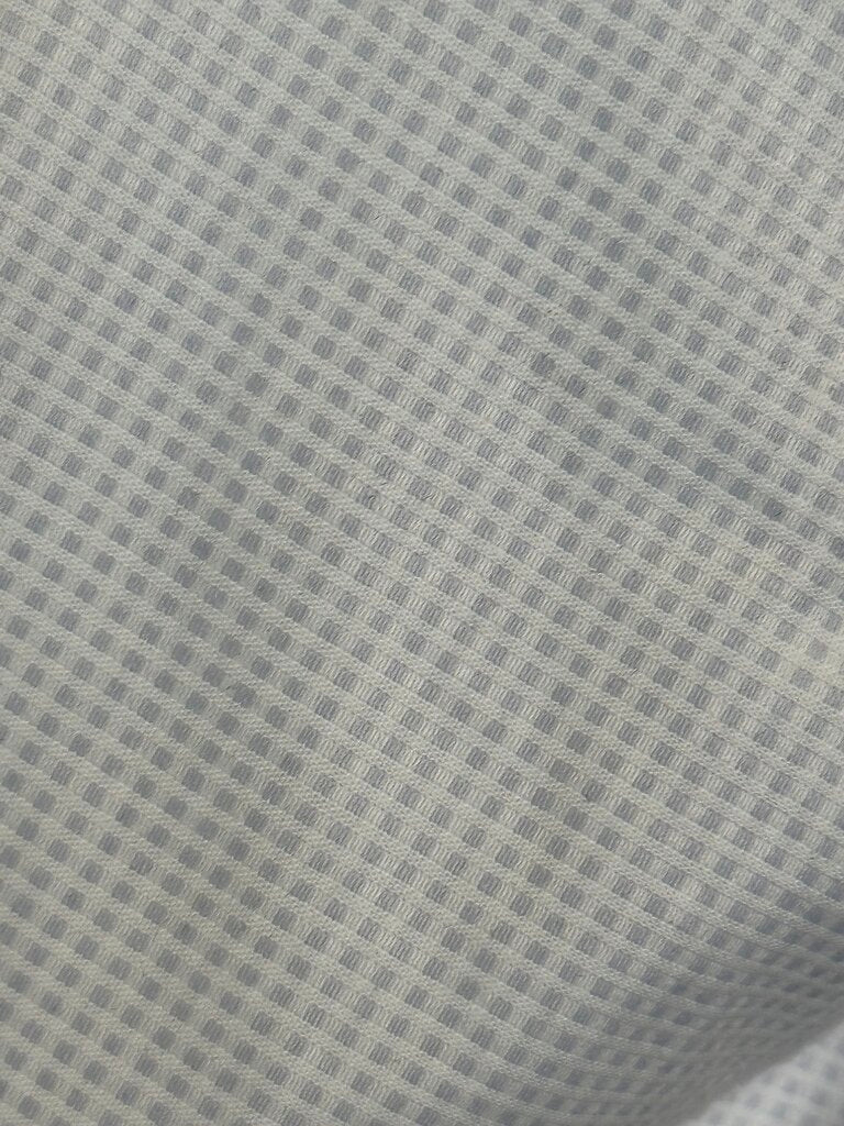 WHITE WITH PURPLE SQUARE PATTERN SHIRT