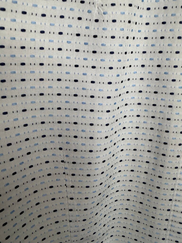 ELLIE MAY BLUE DOTTED WHITE SHIRT