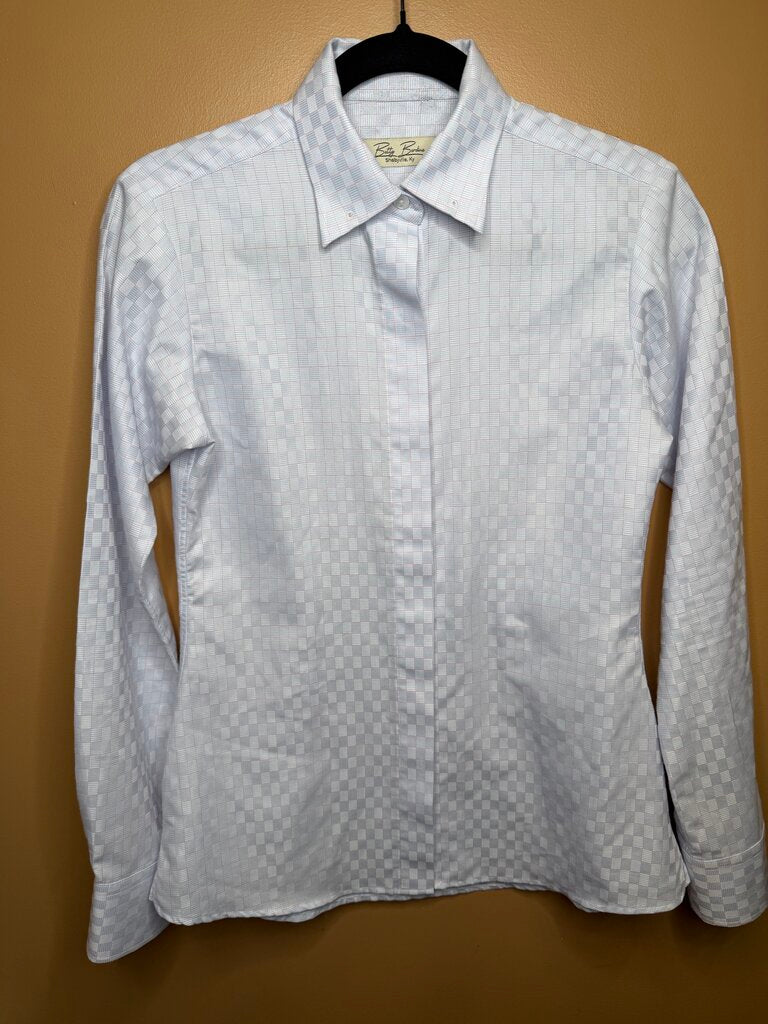 WHITE BETTY BERDINE SHIRT WITH PINK LINES