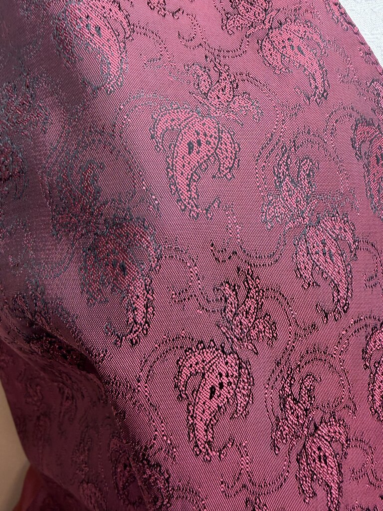 BETTY BERDINE RED PAISLEY VEST