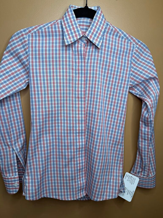 ELLIE MAY RED AND BLUE SHIRT