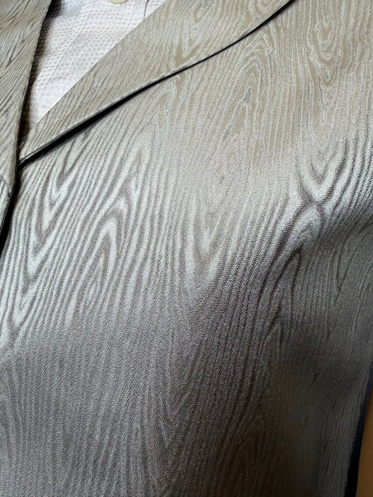 GRAY WOODGRAIN HAWKWOOD FORMAL VEST