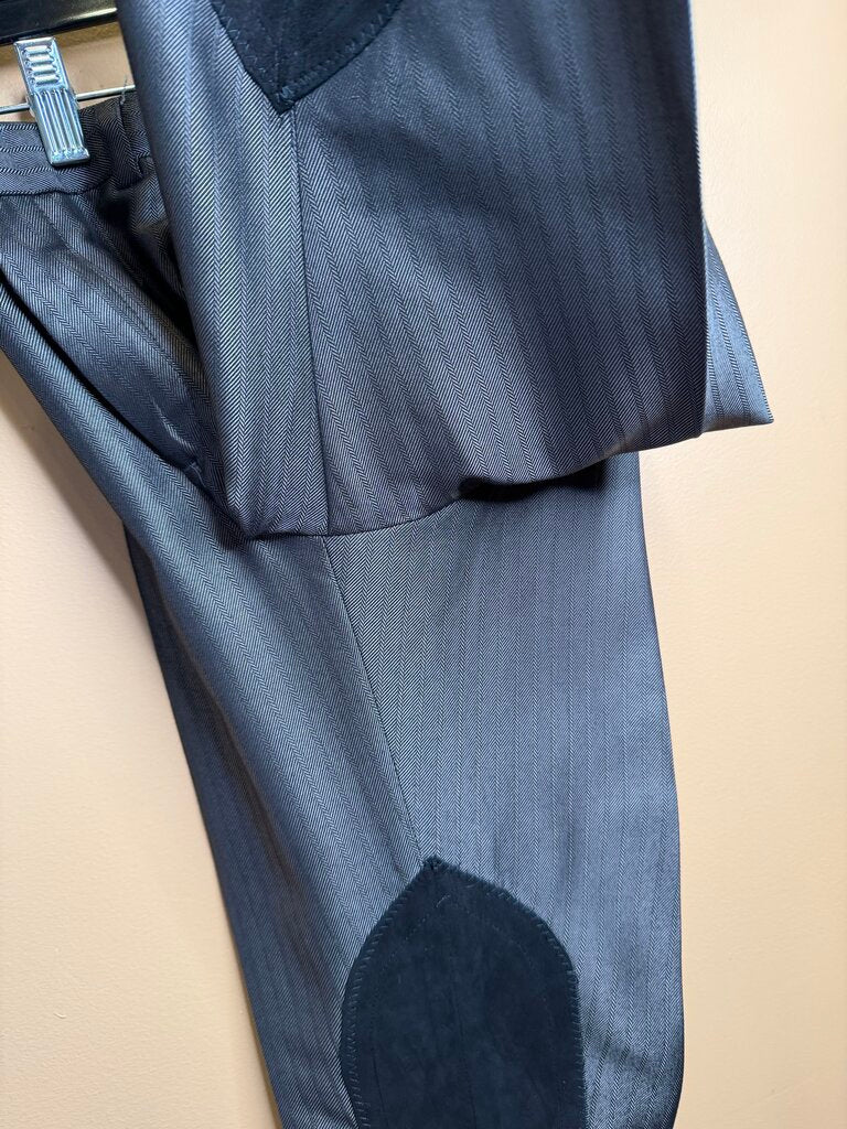 GRAY STRIPE HAWKWOOD DAY SUIT