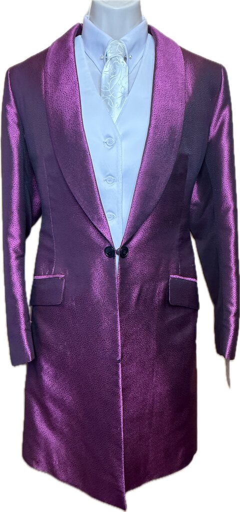 PINK BECKER BROTHERS DAY COAT