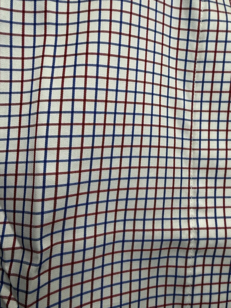 BLUE AND RED CHECK BETTY BERDINE SHIRT