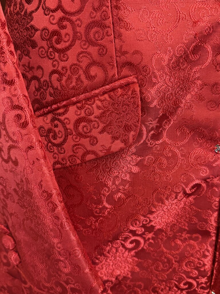 RED DAY COAT MARSHA DEARRIAGA