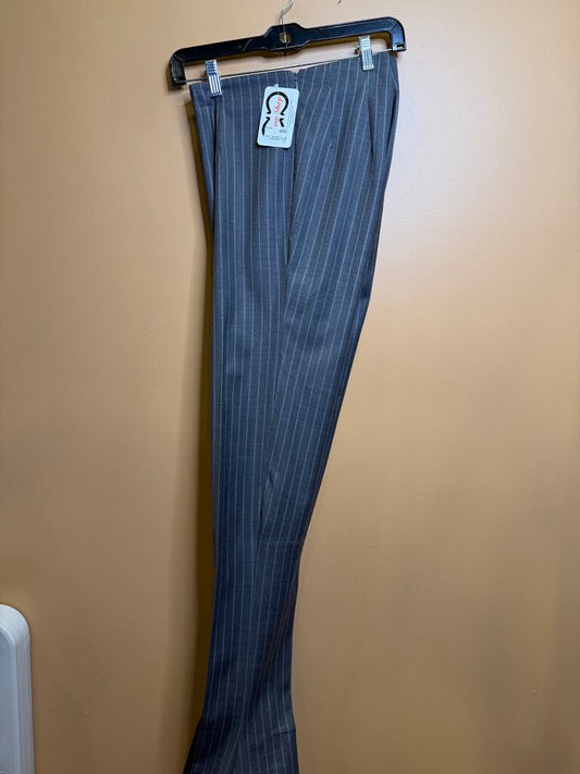 GRAY PINSTRIPE BETTY BERDINE JODS